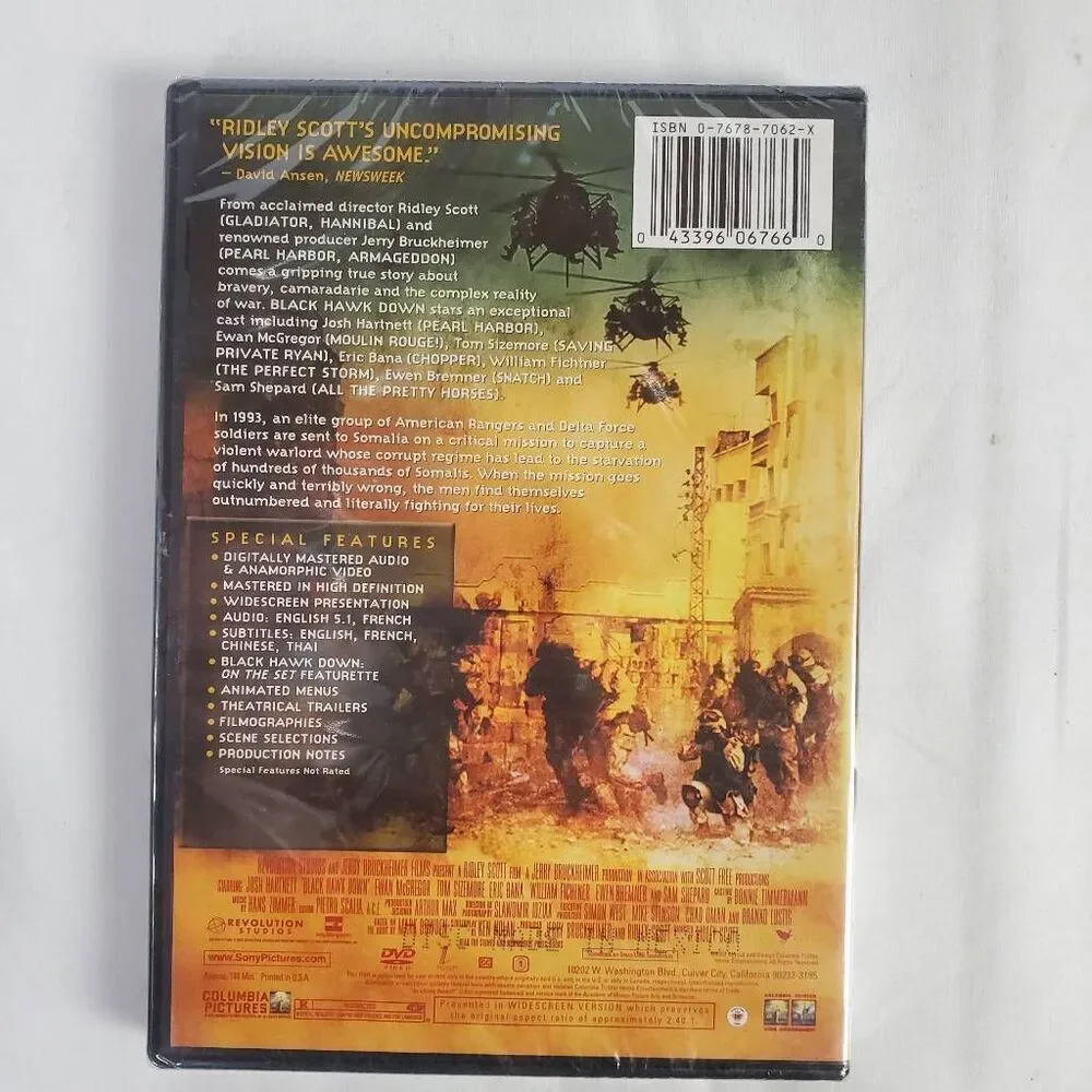 Black Hawk Down DVD (2001)